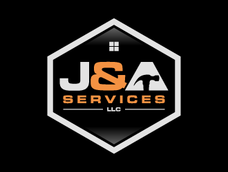 J&A Services logo design by torresace