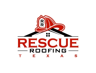 Rescue Roofing logo design by desynergy