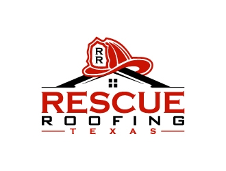 Rescue Roofing logo design by desynergy