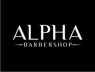 Alpha Barbershop logo design by nurul_rizkon
