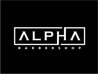 Alpha Barbershop logo design by kimora