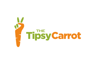The Tipsy Carrot  logo design by YONK