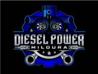 Diesel Power Mildura  logo design by mcocjen