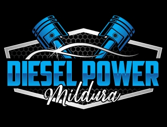 Diesel Power Mildura  logo design by Dakouten
