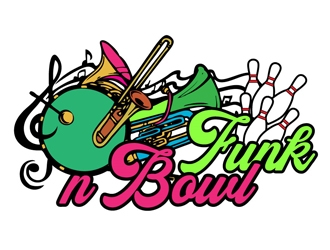 Funk n Bowl logo design by gogo