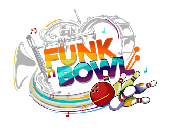 Funk n Bowl logo design by veron