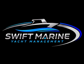Swift Marine Yacht Management logo design by jaize