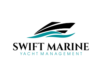 Swift Marine Yacht Management logo design by JessicaLopes
