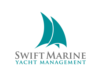 Swift Marine Yacht Management logo design by lexipej