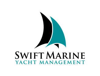Swift Marine Yacht Management logo design by lexipej