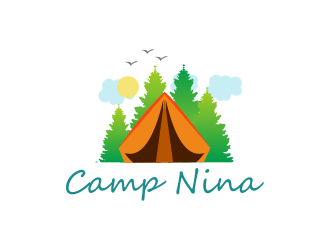 Camp Nina logo design by Greenlight
