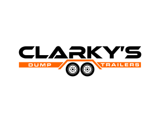 Clarky’s Dump Trailers (CDT) or CDT Rentals  logo design by Cekot_Art