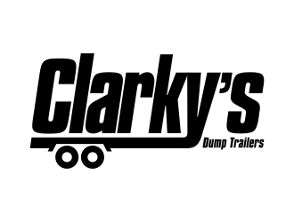 Clarky’s Dump Trailers (CDT) or CDT Rentals  logo design by ekitessar
