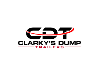 Clarky’s Dump Trailers (CDT) or CDT Rentals  logo design by akhi