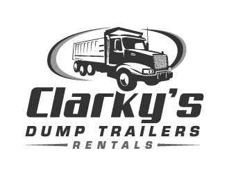 Clarky’s Dump Trailers (CDT) or CDT Rentals  logo design by akilis13