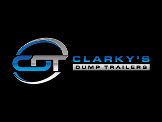 Clarky’s Dump Trailers (CDT) or CDT Rentals  logo design by torresace