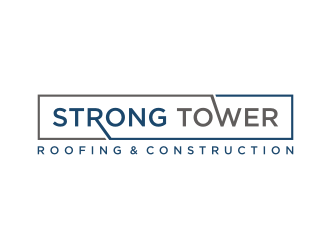 Strong Tower Roofing & Construction logo design by asyqh