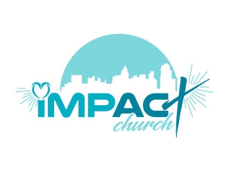 Impact Church logo design by daywalker