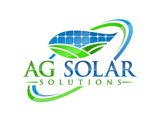 AG Solar Solutions logo design by fantastic4