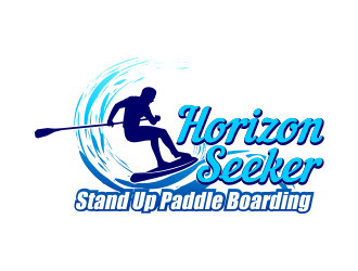 Horizon Seeker Stand Up Paddle Boarding (Horizon Seeker SUP) logo design by beejo