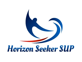 Horizon Seeker Stand Up Paddle Boarding (Horizon Seeker SUP) logo design by Dawnxisoul393