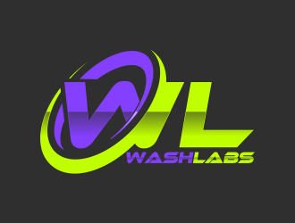 WashLabs logo design by qqdesigns