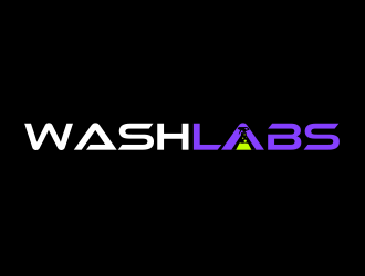 WashLabs logo design by keylogo