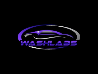 WashLabs logo design by wongndeso