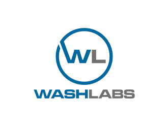 WashLabs logo design by rief