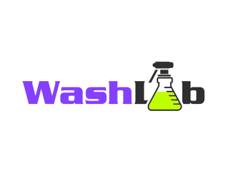 WashLabs logo design by cintoko