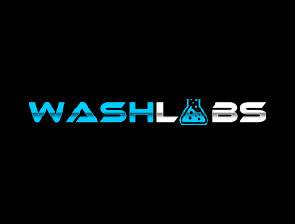 WashLabs logo design by ammad