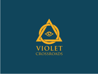 Violet Crossroads logo design by Susanti