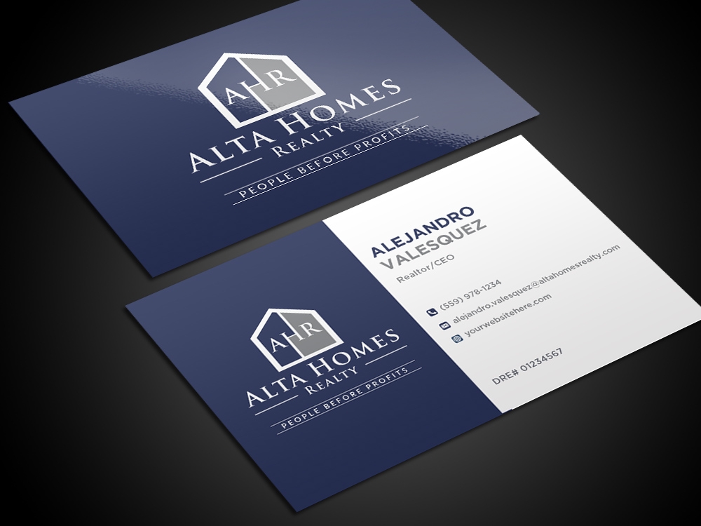 Alta Homes Realty logo design by mattlyn