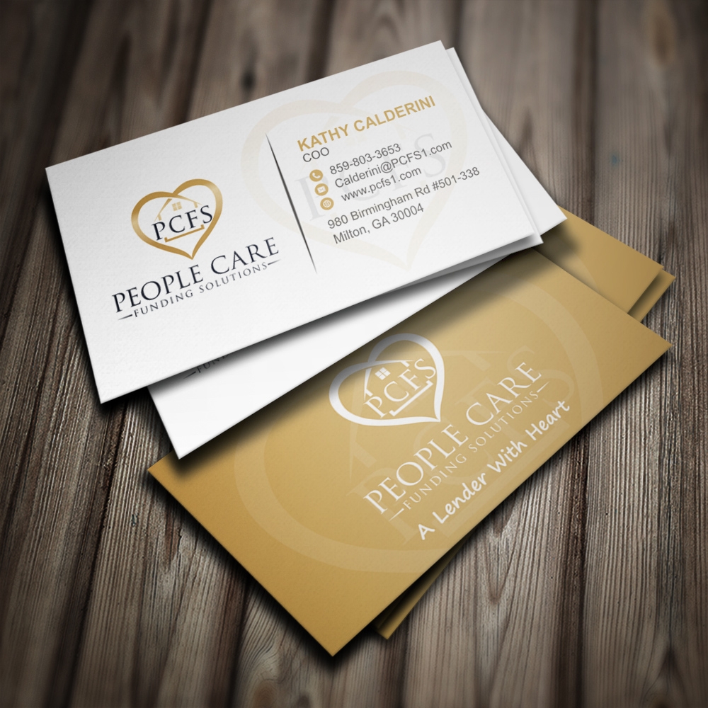 People Care Funding Solutions, LLC DBA PCFS logo design by Kindo