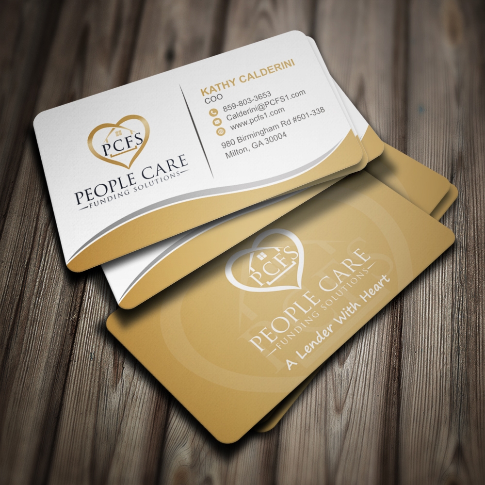 People Care Funding Solutions, LLC DBA PCFS logo design by Kindo