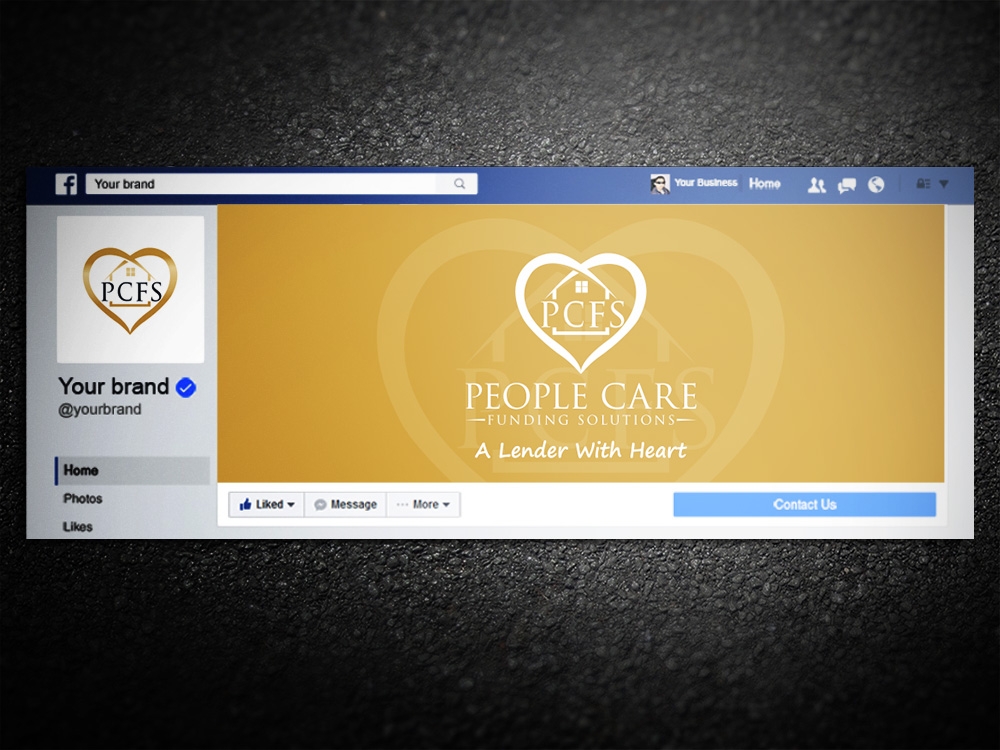 People Care Funding Solutions, LLC DBA PCFS logo design by Kindo