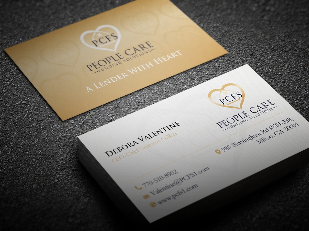 People Care Funding Solutions, LLC DBA PCFS logo design by KHAI