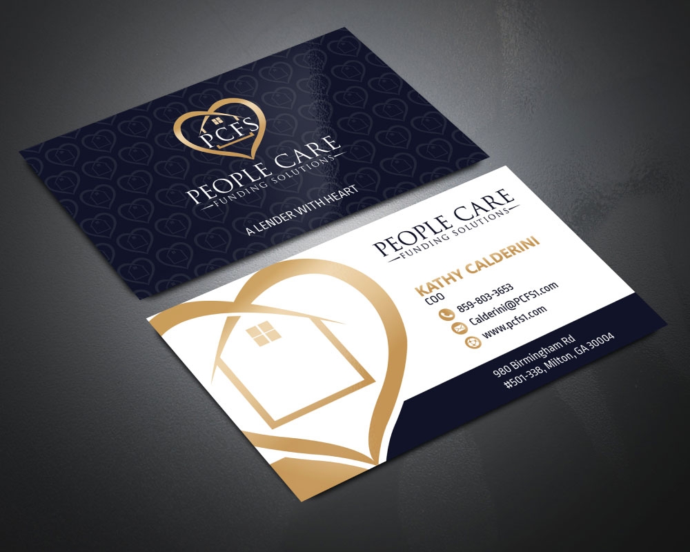 People Care Funding Solutions, LLC DBA PCFS logo design by Boomstudioz