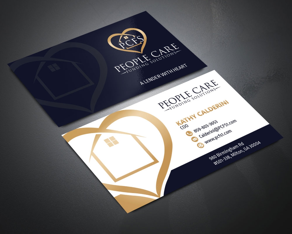 People Care Funding Solutions, LLC DBA PCFS logo design by Boomstudioz