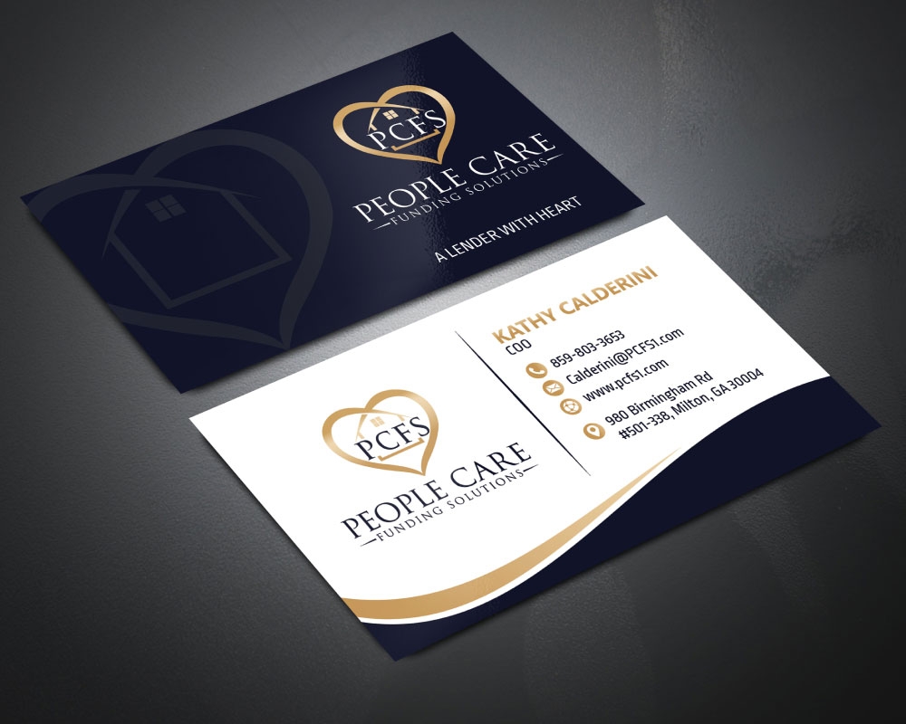 People Care Funding Solutions, LLC DBA PCFS logo design by Boomstudioz