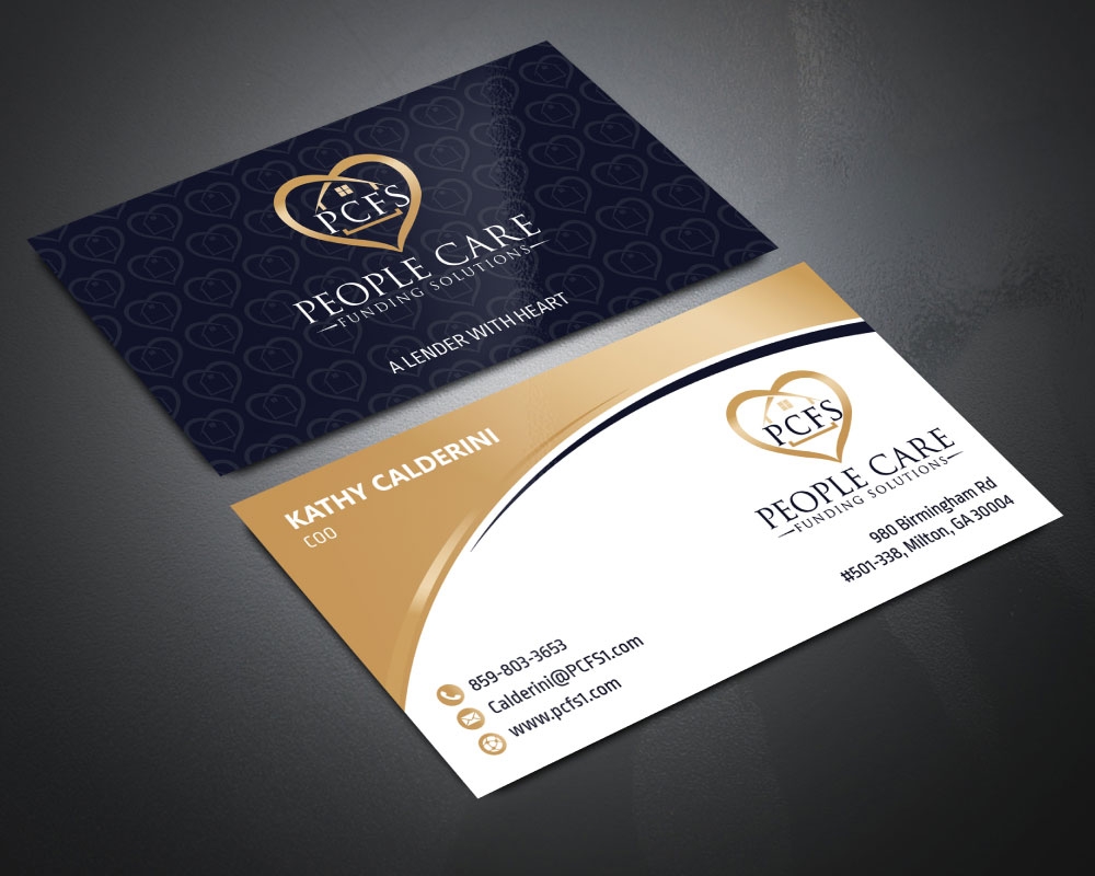 People Care Funding Solutions, LLC DBA PCFS logo design by Boomstudioz