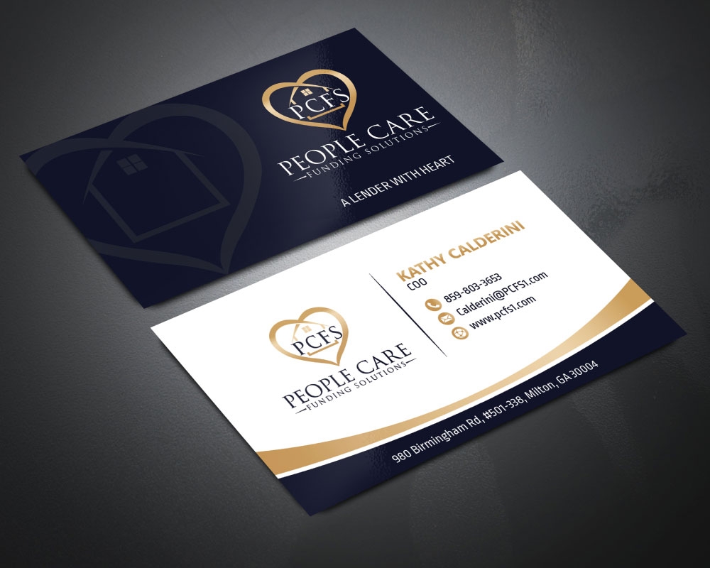 People Care Funding Solutions, LLC DBA PCFS logo design by Boomstudioz