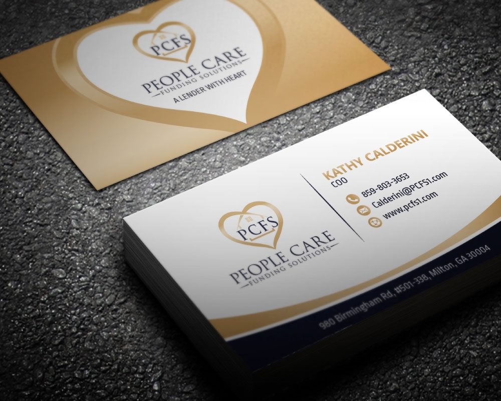 People Care Funding Solutions, LLC DBA PCFS logo design by Boomstudioz