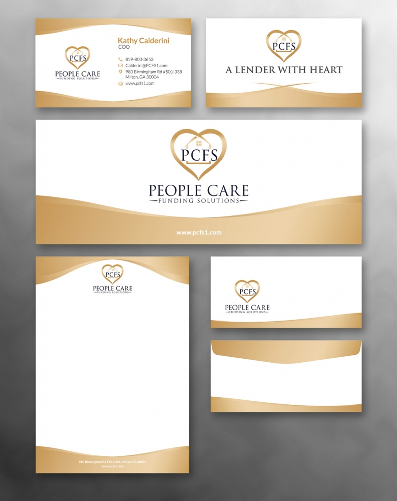 People Care Funding Solutions, LLC DBA PCFS logo design by fritsB
