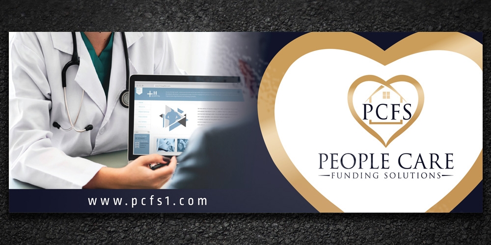 People Care Funding Solutions, LLC DBA PCFS logo design by Boomstudioz