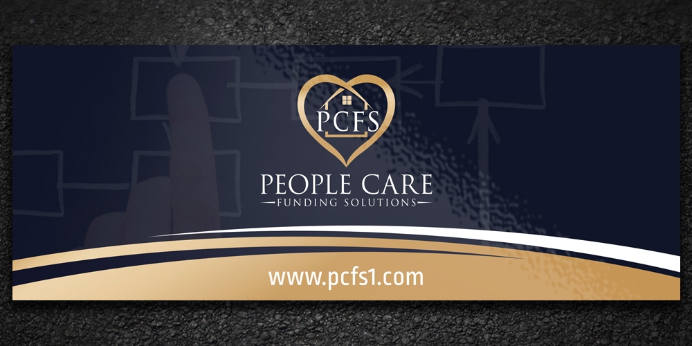 People Care Funding Solutions, LLC DBA PCFS logo design by Boomstudioz