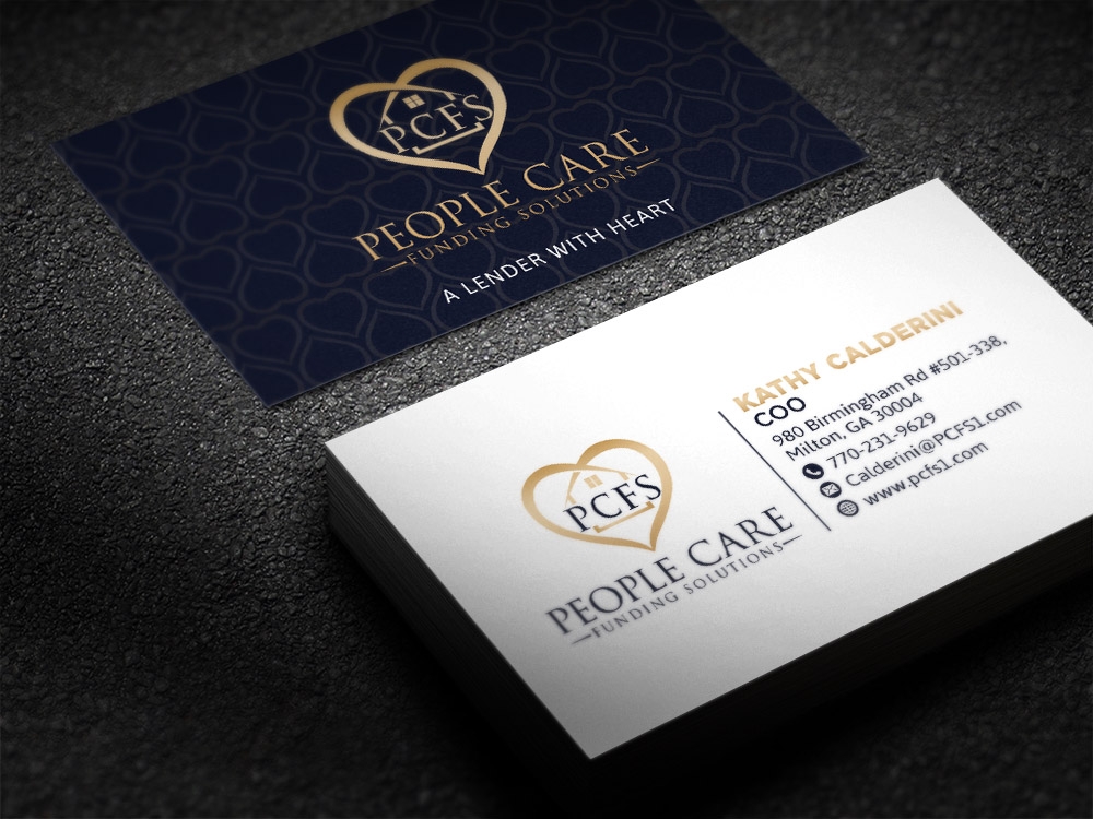 People Care Funding Solutions, LLC DBA PCFS logo design by scriotx