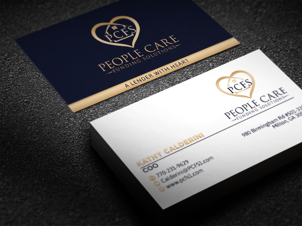 People Care Funding Solutions, LLC DBA PCFS logo design by scriotx