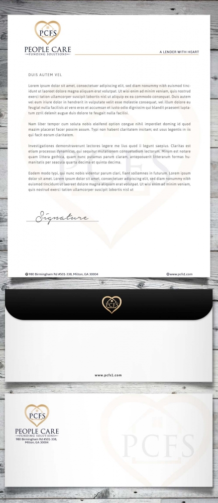 People Care Funding Solutions, LLC DBA PCFS logo design by scriotx
