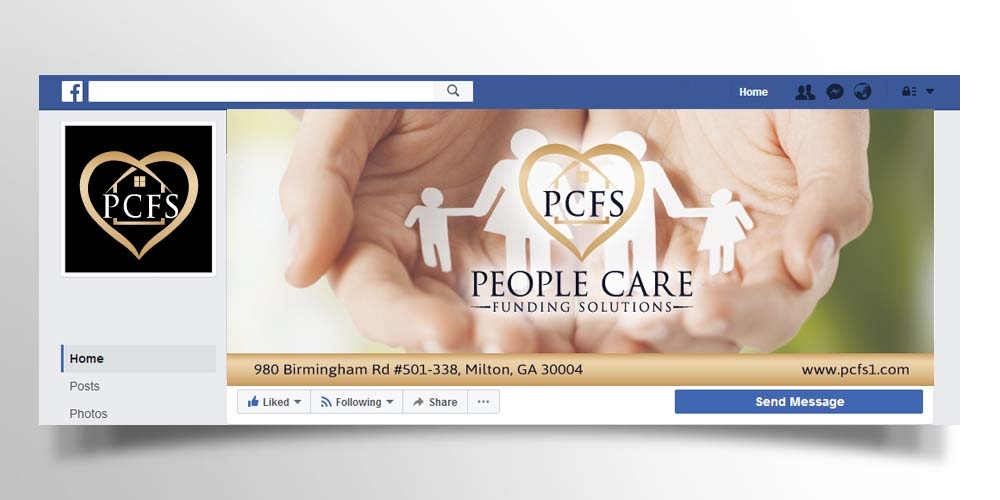 People Care Funding Solutions, LLC DBA PCFS logo design by scriotx